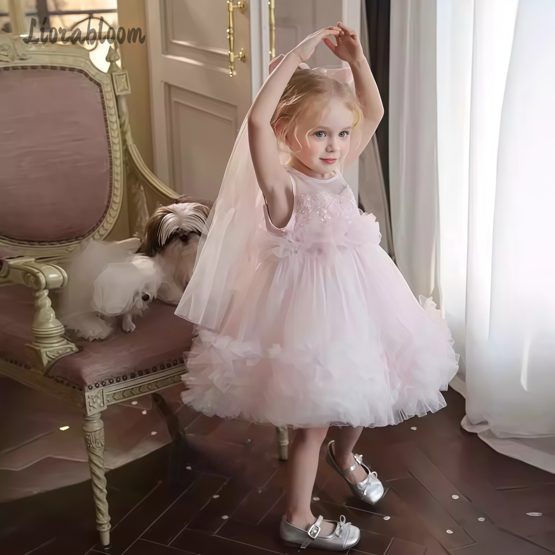 Women'S Formal Wear For Girls - Girls' Tulle Gown Layered Skirt Design