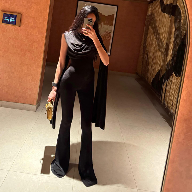 Black Women Jumpsuit Sexy Slee - Women'S Formal Wear Jumpsuit review and price