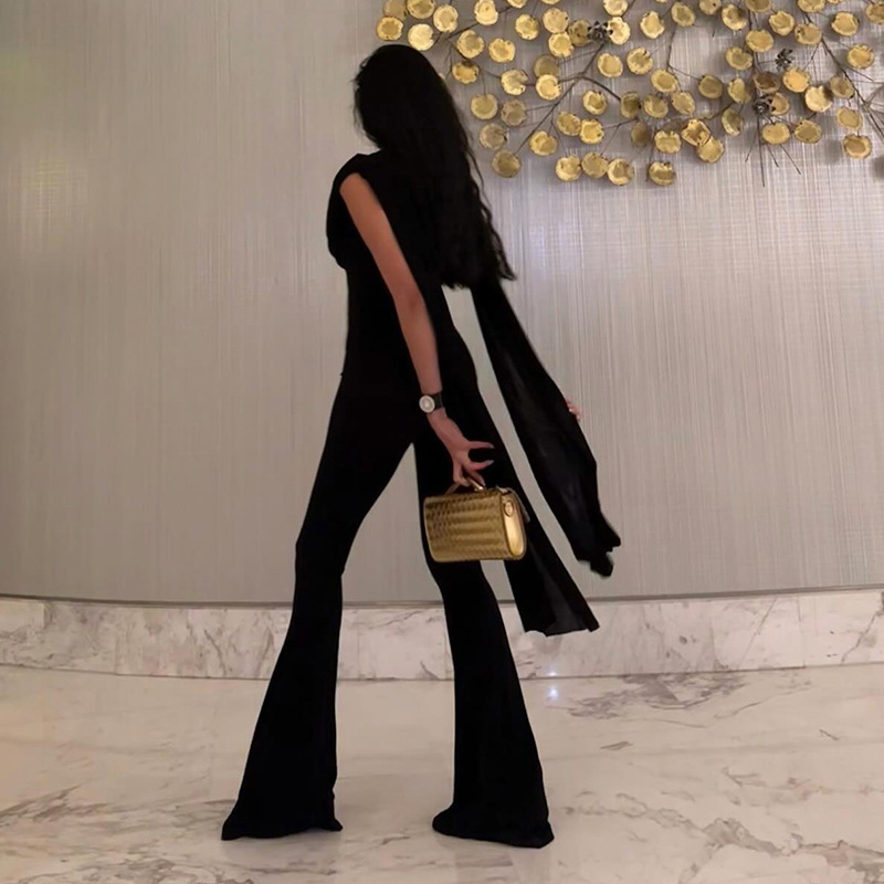 Black Women Jumpsuit Sexy Slee - Women'S Formal Wear Jumpsuit review and price