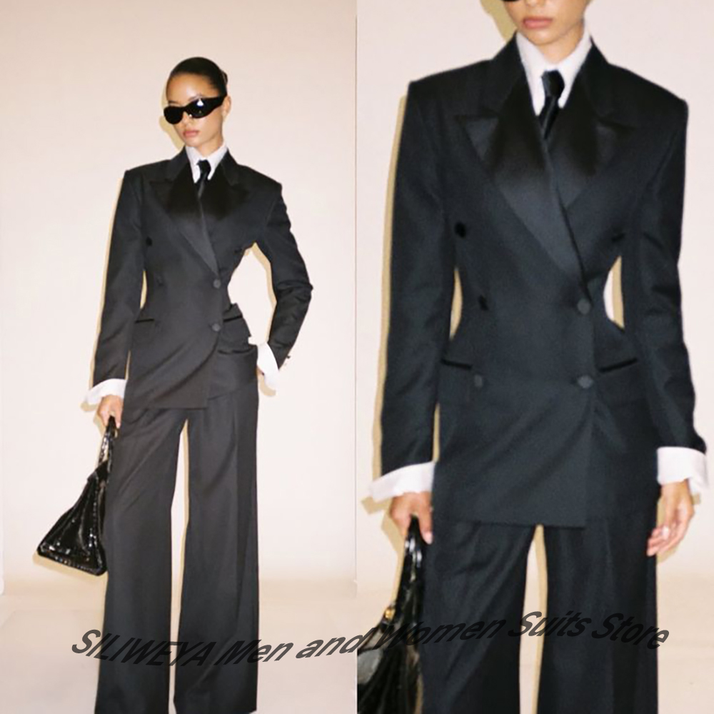 Professional Women's Black Dou - Women Formal Wear Black review and price