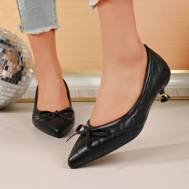Vintage Women's Pointed Toe Bo - Kitten Heel Women review and price