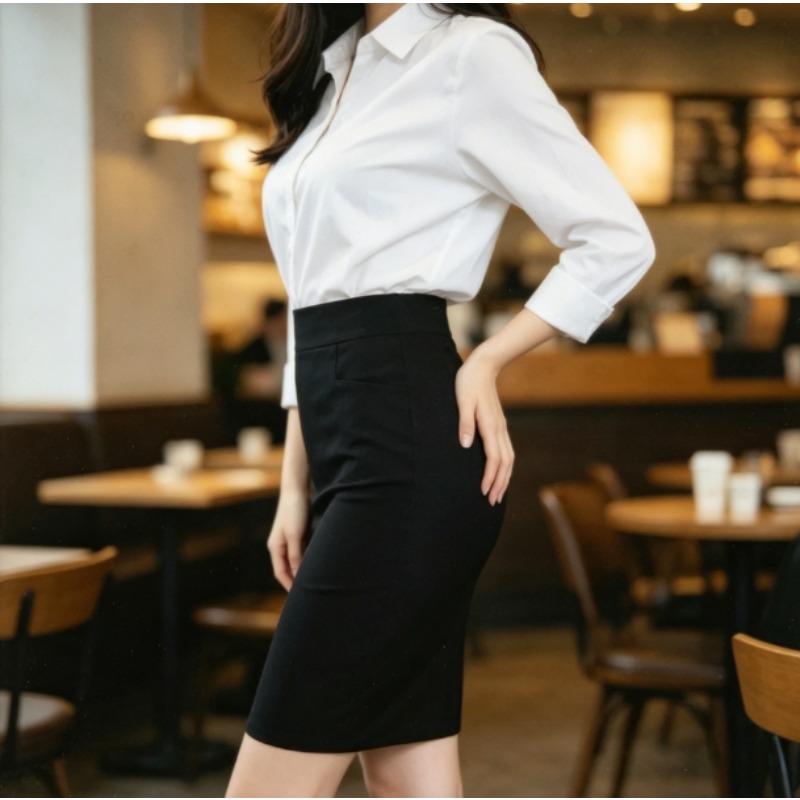 Women's High Waist Stretchy Bo - Women Formal Wear With Skirt review and price