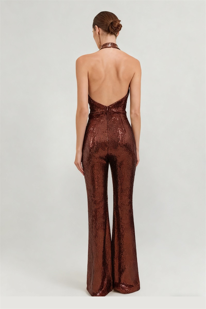 Glitter Sequins Women Jumpsuit - Women'S Formal Wear Jumpsuit review and price