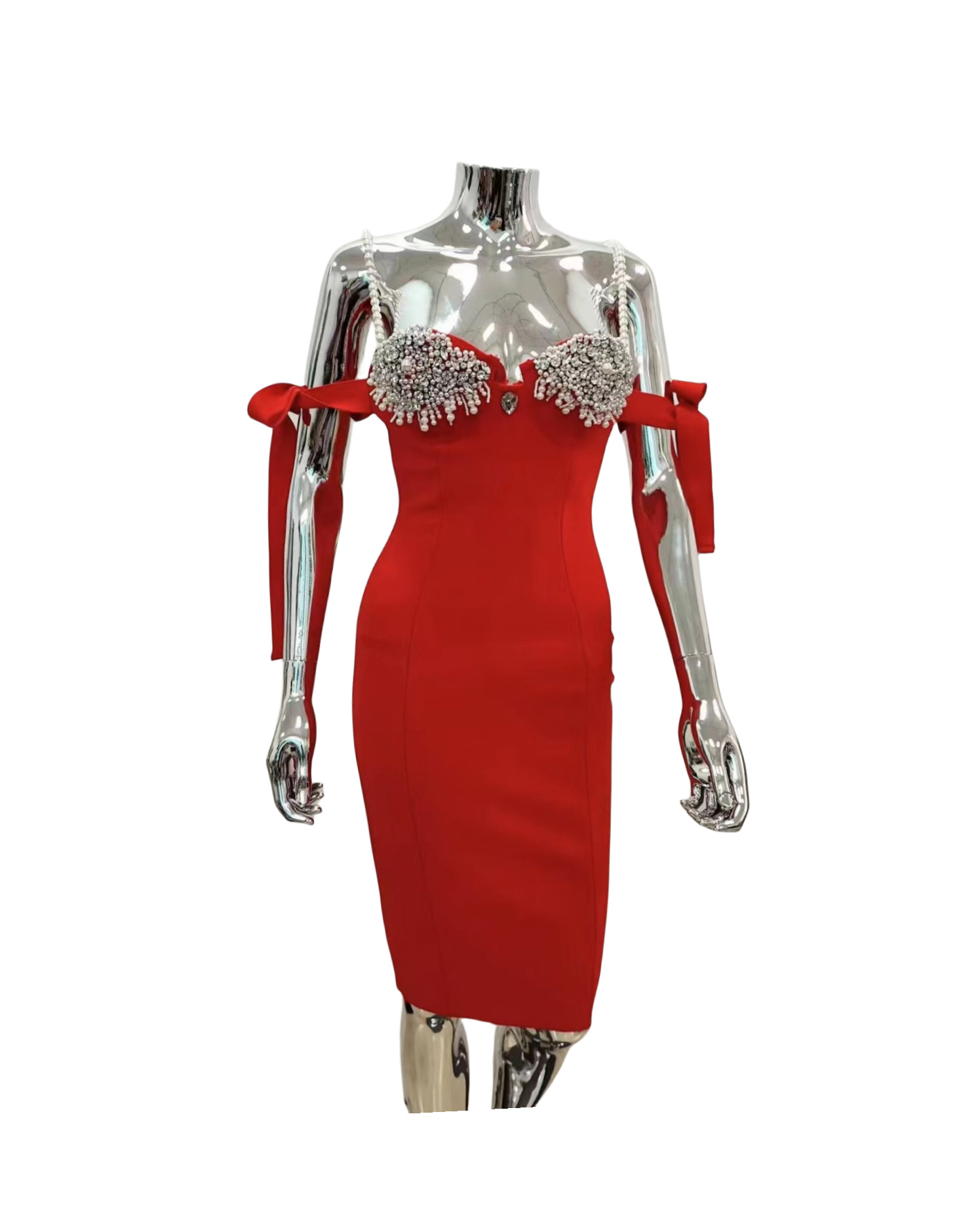 Glam Suspender Tube Top Long D - Women Formal Wear With Skirt review and price