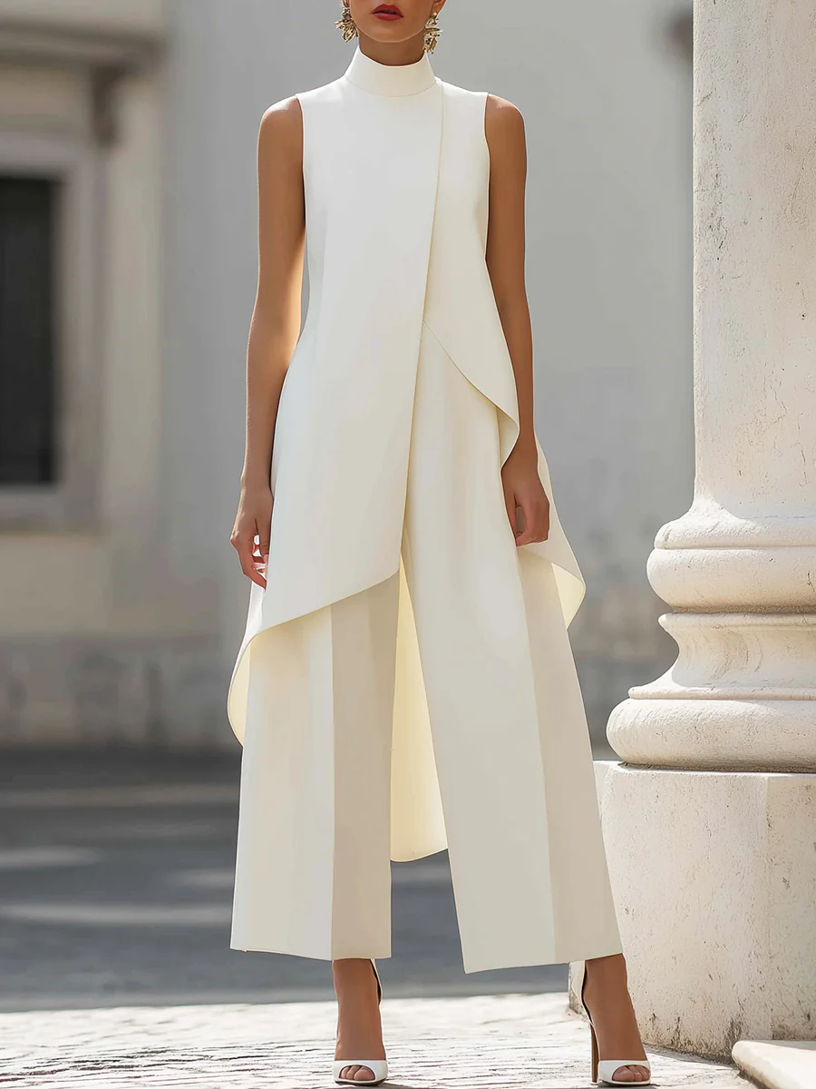 Sleeveless High Neck Jumpsuit  - Women'S Formal Wear Jumpsuit review and price