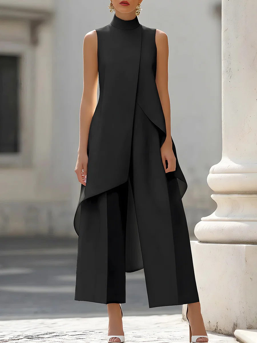 Sleeveless High Neck Jumpsuit  - Women'S Formal Wear Jumpsuit review and price