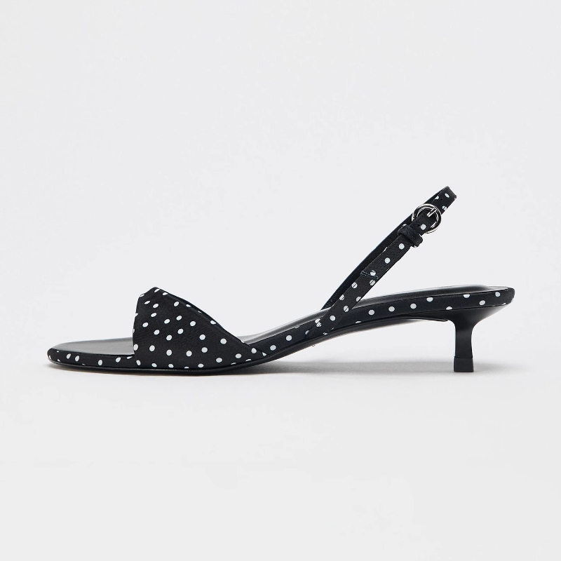 Luxury Satin Kitten Heel Sanda - Kitten Heel Women review and price