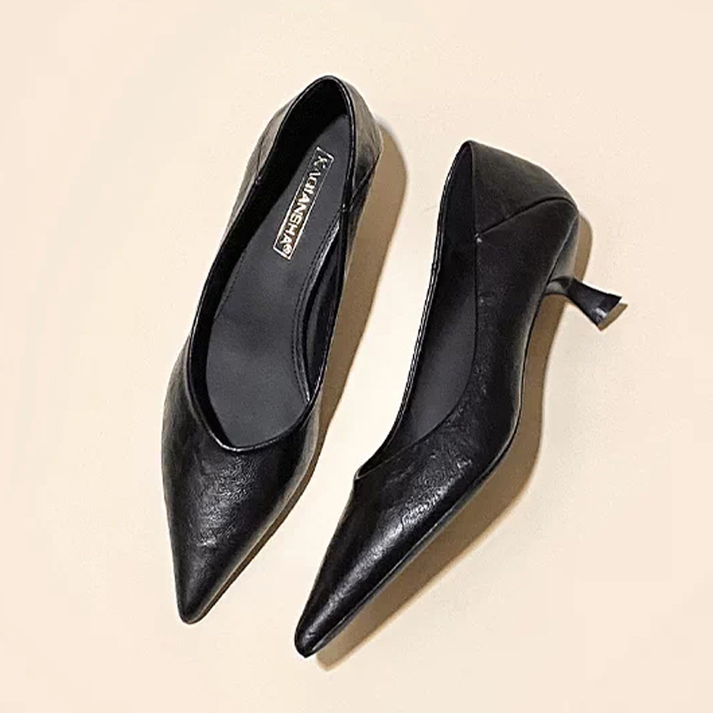 French Elegant Pointed Toe Sof - Kitten Heel Women review and price