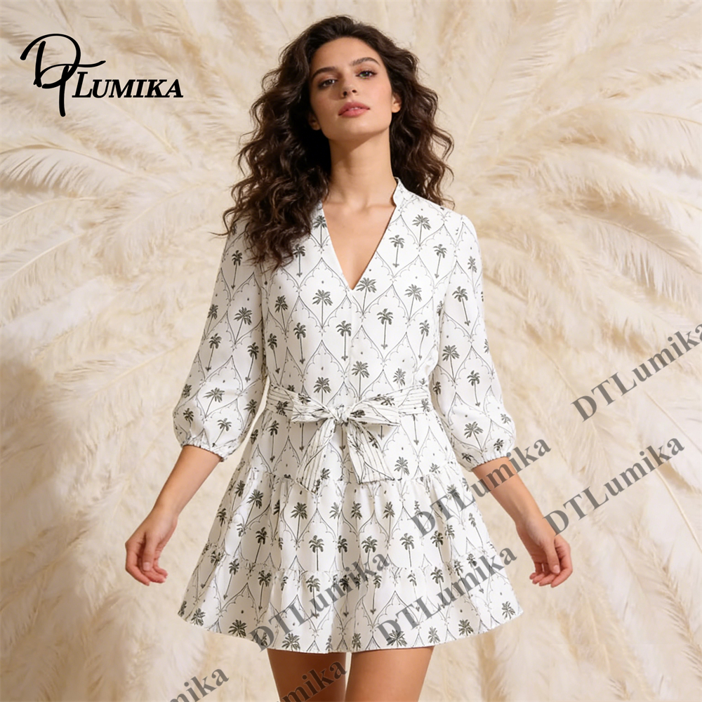 DTLumika Palm Tree Print Wrap  - Women'S Formal Resort Wear review and price