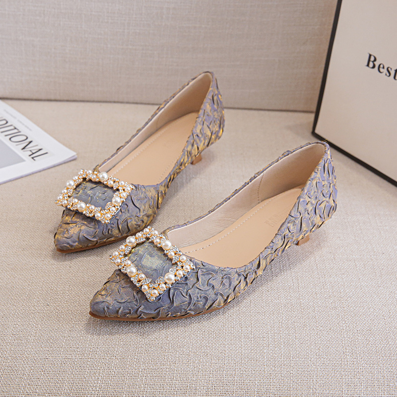 Ivory Textured Satin Pointed T - Kitten Heel Women review and price