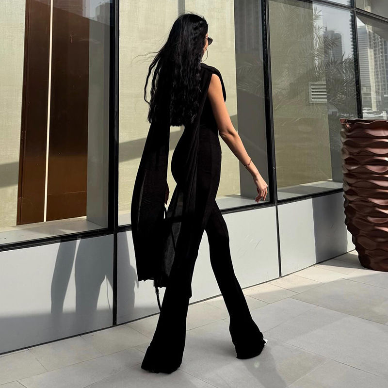 Black Women Jumpsuit Sexy Slee - Women'S Formal Wear Jumpsuit review and price