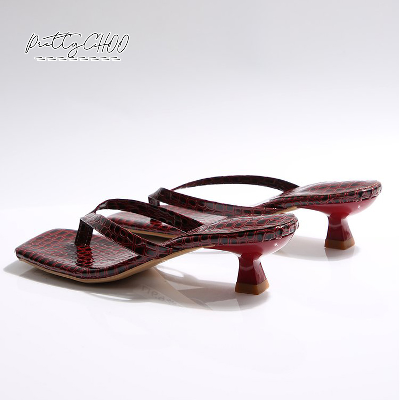 Crocodile Print Kitten Heel Fl - Kitten Heel Women review and price